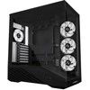 Lian Li Vector V100 PC-kompiuterio korpusas, Midi-Tower, ATX, RGB, Tempered Glass – juodos spalvos