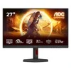 Monitorius AOC | Q27G4SRU | 27 " | Fast IPS | QHD | 16:9 | 320 Hz | 0.3 ms | 2560 x 1440 pikselių | 400 cd/m² | HDMI jungtys quantity 2 | Juodas