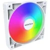 Montech GF120 PWM ARGB korpuso ventiliatorius, 3er Pack – 120mm, baltos spalvos