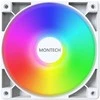 Montech GF120 PWM ARGB korpuso ventiliatorius, 3er Pack – 120mm, baltos spalvos