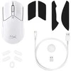 HyperX Pulsefire Haste 2 belaidė pelė (Balta) | 26000 DPI