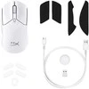 Hewlett Packard (HP) HP HyperX Pulsefire Haste 2 Mini Wireless Baltas Pelė žaidimams