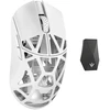WL Pelė WLMOUSE Beast X Max Solid Sides Pelė žaidimams, Omron Optinė Switches – baltas