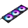 PHANTEKS M25 Gen2 PWM D-RGB korpuso ventiliatorius, 3er-Pack – 120mm, juodos spalvos