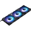 PHANTEKS M25 Gen2 PWM D-RGB korpuso ventiliatorius, 3er-Pack – Reverse Blade, 120mm, juodos spalvos