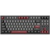 Žaidimų Klaviatūra Royal Kludge RK R87 TKL - US išdėstymas - Raudona Switches - juodos spalvos