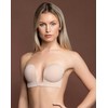 Bye Bra Bras Bye Bra Seamless U-Style Bra Cup E Nude - Invisible Backless Support