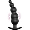 Crazy Bull Pretty Love Vibrating Silicone Plug with Remote Control, Small, Juodas