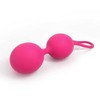 MARC DORCEL_Dual Balls Magneta Rožinė silikoniniai geišų kamuoliukai