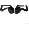 LELO Etherea Silk Cuffs Juodas - Luxurious Restraint with Suede &amp; Silk Finish