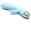Vibratorius-VIBRATORE RABBIT LETEN FAYE 2 TURQUOISE