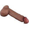 LOVETOY 9 colių dvisluoksnis silikoninis varpa