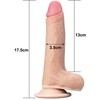 LoveToy 7'' Sliding-Skin Dildo