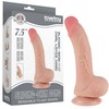 LoveToy 7,5 colio slankiojančios odos dvisluoksnis Dong minkštimas