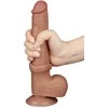 LOVETOY 9'' slankiojančios odos dvisluoksnis drabužis, rudas