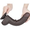 LoveToy 9.5'' Sliding Skin Dual Layer Dong Juodas