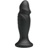 „Mr Play Mini“ vibruojantis analinis kaištis peniui su nuotolinio valdymo pultu, 12 cm