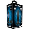 Mr. Play Juodas Rechargeable Anal Plug | 12-Mode Vibrating Silicone System