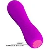 Pretty Love Vibrator mini klasikinis mažas masažuoklis 12 režimų 11cm