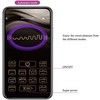 Pretty Love GRAŽUOLĖ MEILĖ - Billy Violetinė, 12 vibracijos funkcijų, nuotolinio valdymo pultas mobiliajai programėlei