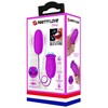 Pretty Love Daisy Dual Egg Rechargeable Device Violet Silicone