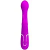 Pretty Love Flirtation PRETTY LOVE - DEJON TRIUŠIO VIBRUOTAS 3 IN 1 DAUGIAFUNKCIS VIOLETINIS