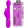 Pretty Love Flirtation PRETTY LOVE - DEJON TRIUŠIO VIBRUOTAS 3 IN 1 DAUGIAFUNKCIS VIOLETINIS
