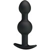 Pretty Love Svakom Weighted Double Silicone Plug with Internal Motion System Juodas