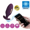 Pretty Love Bottom Pretty Love Jefferson Wireless App-Controlled Plug Violetinė Silicone