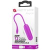 Pretty Love Makšties kiaušinėlį stimuliuojantis sekso pilotas 12 režimų