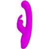 Pretty Love Flirtation PRETTY LOVE - LAMAR RABBIT VIBRUOJAMASIS STIPRINTUVAS IR VIOLETINIS G TAŠKAS