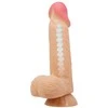 PRETTY LOVE HIGH GRADE BAILE - Stumdoma oda 8,1'' Flesh, sulankstomas siurbimo pagrindas TPR