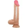 PRETTY LOVE HIGH GRADE Pretty Love Sliding Skin Series Intimate Device with Suction Cup 24cm rusvai gelsvas