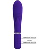 Pretty Love Flirtation PRETTY LOVE - PRESCOTT DAUGIAFUNKCINIS G TAŠKO VIBRUOJAMASIS VIOLETINIS