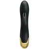 „Pretty Love Gold“ vibratorius su klitorio masažuokliu, USB, 19 cm