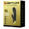 PRETTY LOVE C-TYPE Pretty Love Luxury Juodas Intimate Device with 18K Gold Plating, USB Rechargeable