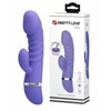 Pretty Love Sex vibratorius su klitorio stimuliatoriumi, 7 režimas, 18 cm