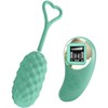 Pretty Love Led Pretty Love Vivian Žalias Wireless Remote Vibrating Egg, 10 Modes, USB