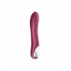 Satisfyer Big Heat šildomas violetinis vibratorius