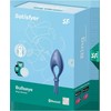 Satisfyer Bullseye Adjustable Vibrating Silicone Ring Bluetooth Juodas