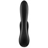 Vibrator-Double Flex Satisfyer Connect programa (juoda)