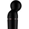 Satisfyer Planet Wand-er Juodas stimuliuojantis masažuoklis