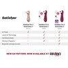 SATISFYER PRO 2 3-oji karta su Liquid Air vyno raudonumo