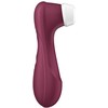 SATISFYER PRO 2 3-oji karta su Liquid Air vyno raudonumo