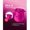 SATISFYER - AIR PULSE PRO 2 MODERN BLOSSOM VIBRATOR