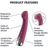 SATISFYER BESISUKINIS G TAŠKO STIMULIATORIUS 1 RAUDONAS
