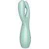 Satisfyer Rožinė Rocks Off Threesome 3 Lay-On Multi-Zone Vibrator, Silicone, Rožinė