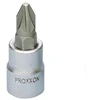 1/4" galvutė su kryžminiu PZ antgaliu PROXXON PZ2