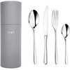 Verlo 24-piece cutlery set with tube, Lui