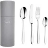 Verlo 24-piece cutlery set with tube, Tres